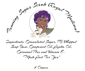 Foaming Sugar Scrub (Royal Madison) 8 oz