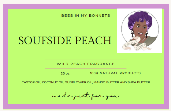 All-Natural Homemade Soap (Soufside Peach)