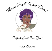 Three Pack "What's The Tea" Soap Deal 10.5 oz